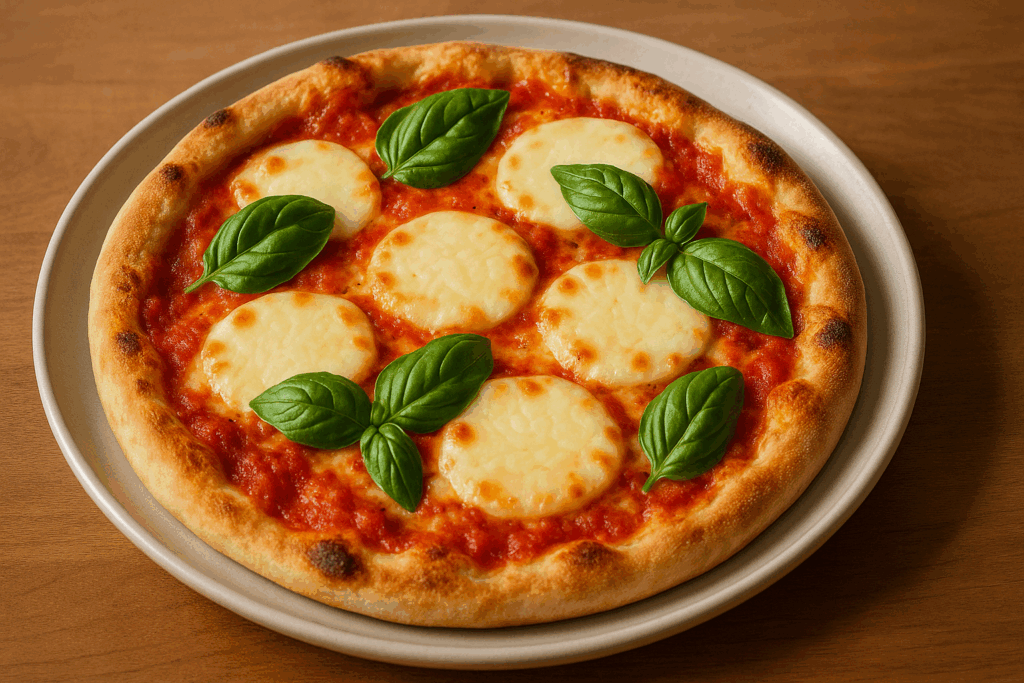 pizza s mozzarellou